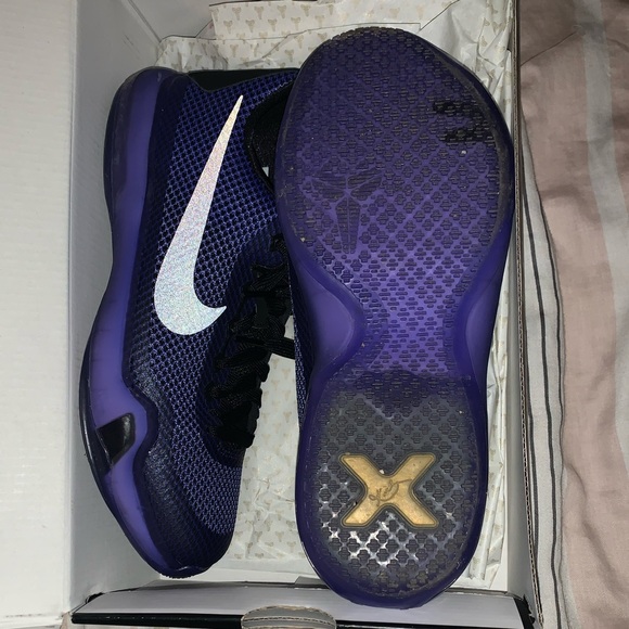 Nike Shoes - Kobe X (GS) 
Black/Violet